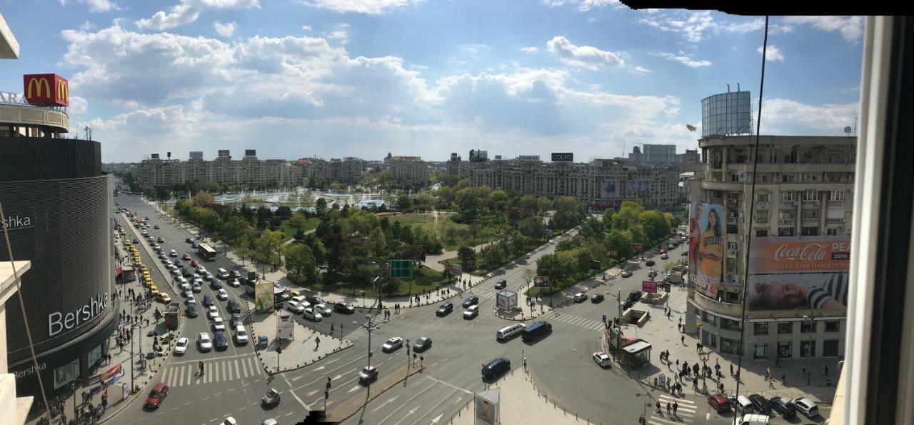 Old City Center - Unirii Panoramic Flat บูคาเรสต์ ภายนอก รูปภาพ